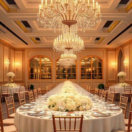 Luxury event celebrations